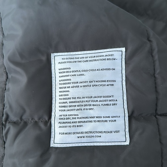 Tog 24 black Bramhope 300 down parka women’s jacket coat waterproof size 10 - Picture 9 of 10